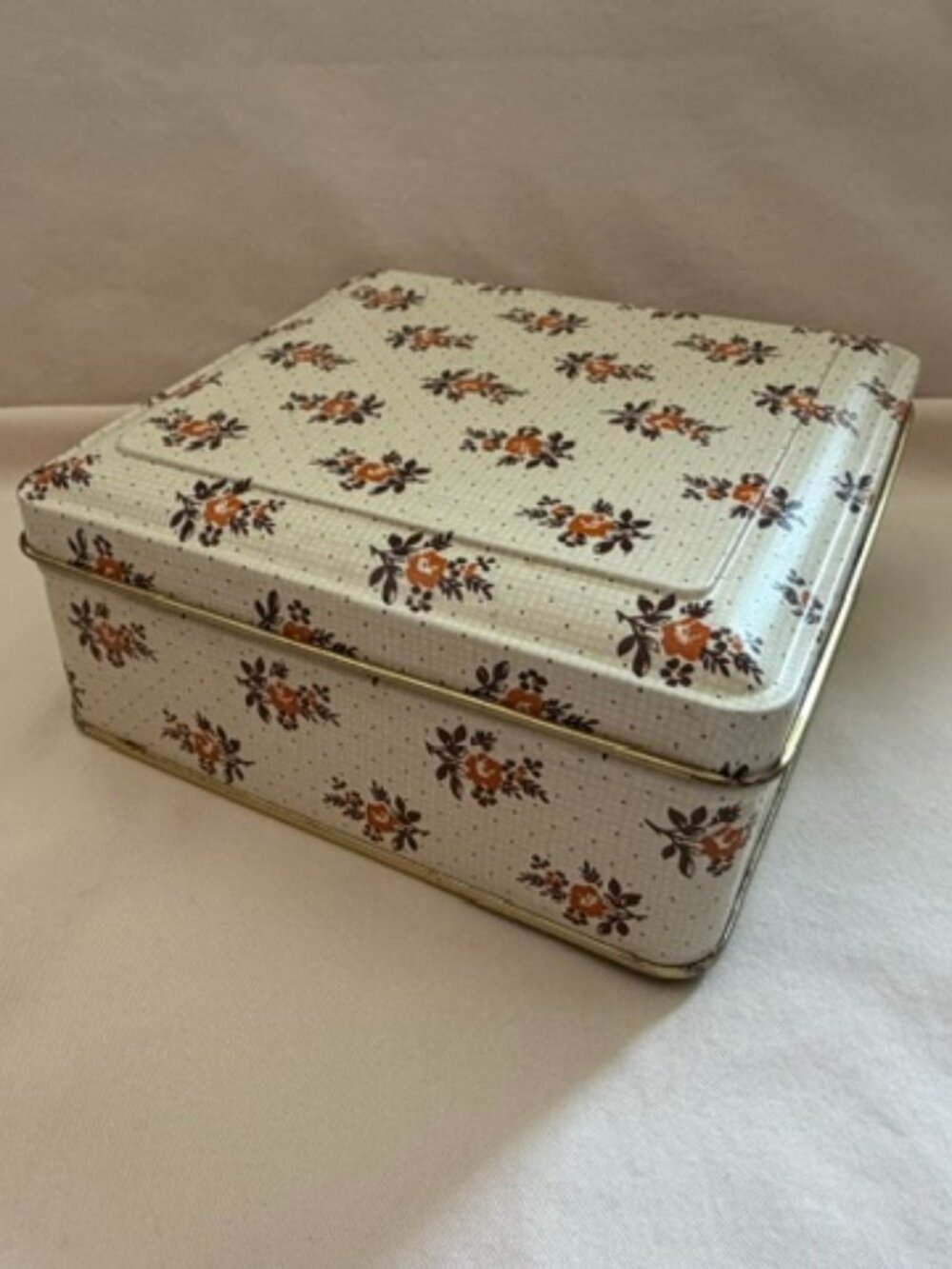 Vintage Tin Container
